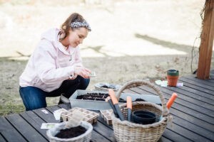 Puutarhan kevättyöt ja viherpeukalon innokkuutta